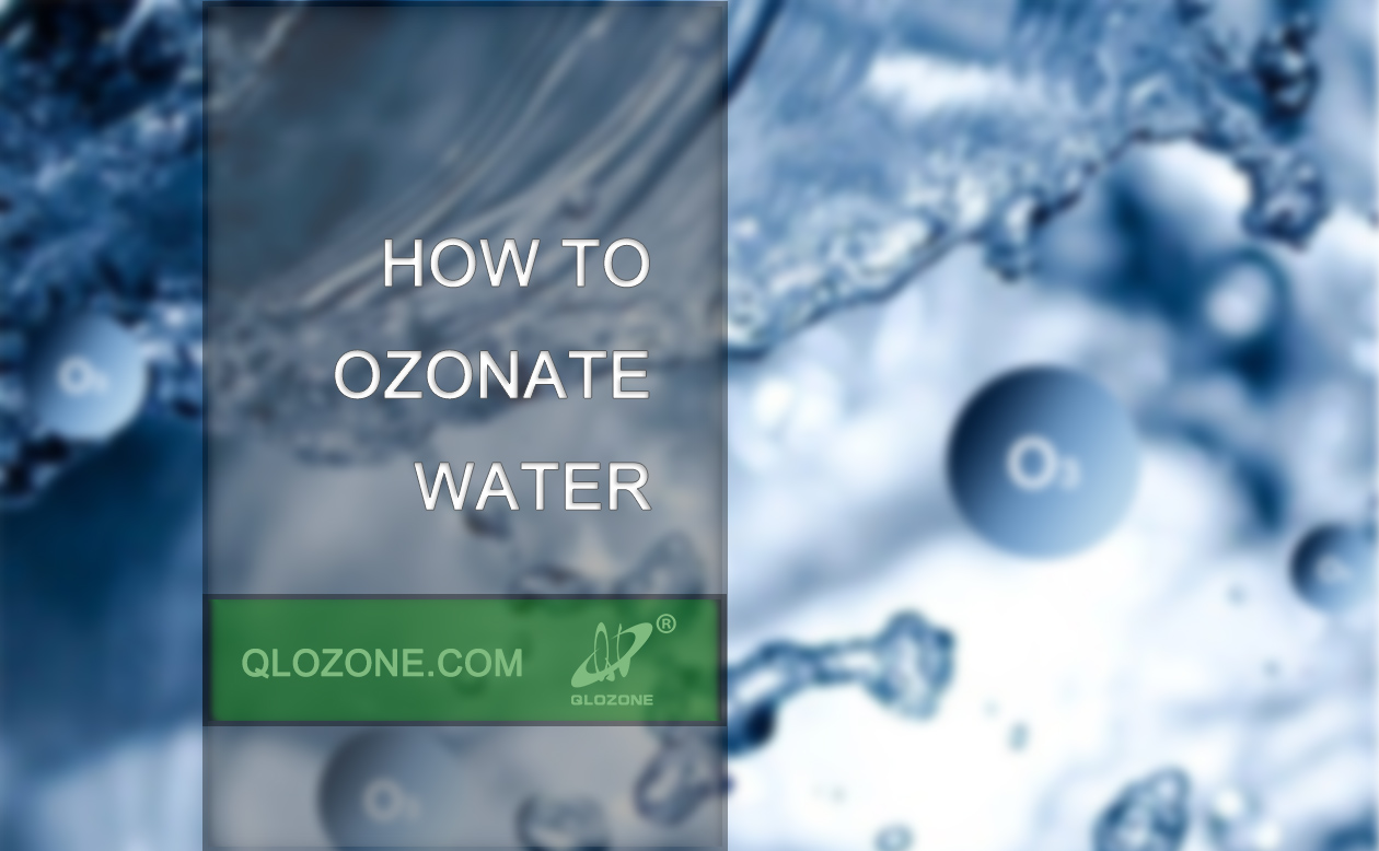 How to ozonate water