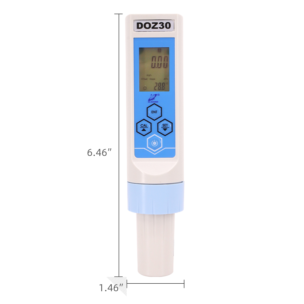 Qlozone handheld imported ozone sensor meter dissolved ozone analyzer ozone tester in water